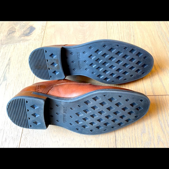 Steve Madden Men’s Tailspin Cognac Lea Dress Shoes size 8.5 main image 5